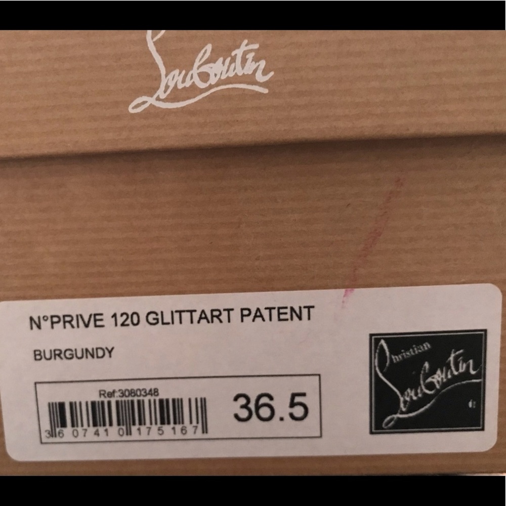 Louboutin N* Prive 120 Glittart - Picture 7 of 7